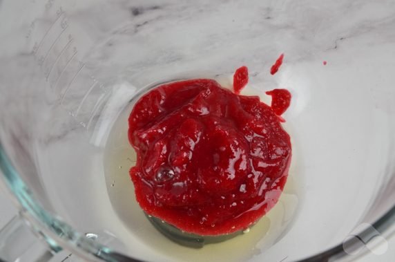 Яблочно-клюквенный зефир на агар-агаре – фото приготовления рецепта, шаг 8