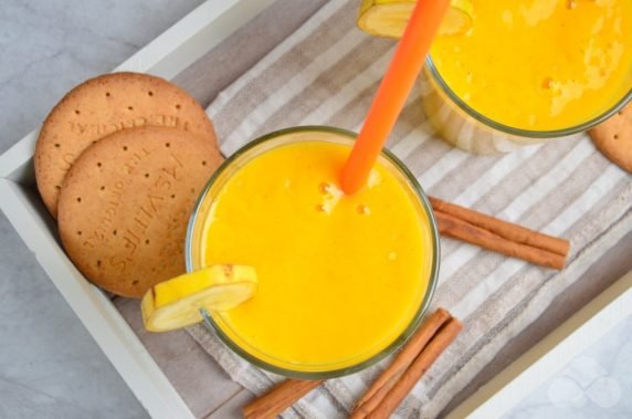 Смузи из манго и банана – фото приготовления рецепта, шаг 5