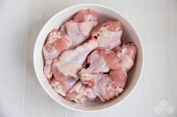 Крылышки с соусом барбекю в духовке – фото приготовления рецепта, шаг 1