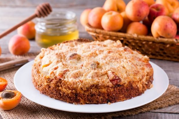 Тертый пирог с медом — просто готовится и очень вкусно