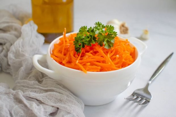 Морковь по-корейски с бальзамическим уксусом