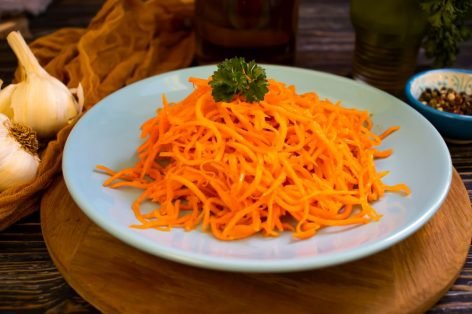 Ароматная морковь по-корейски