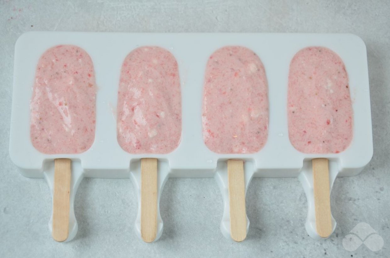 Йогуртовое мороженое с ягодами, пошаговый рецепт с фото на ккал