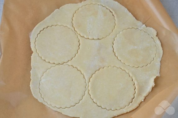Творожное печенье «Гусиные лапки» – фото приготовления рецепта, шаг 5