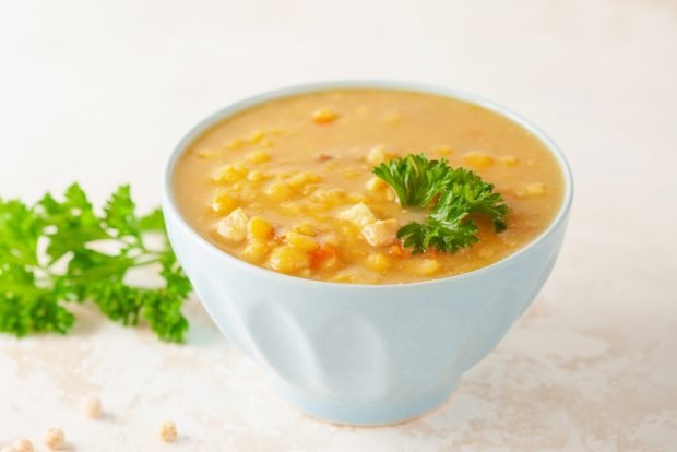 Гороховый суп без лука