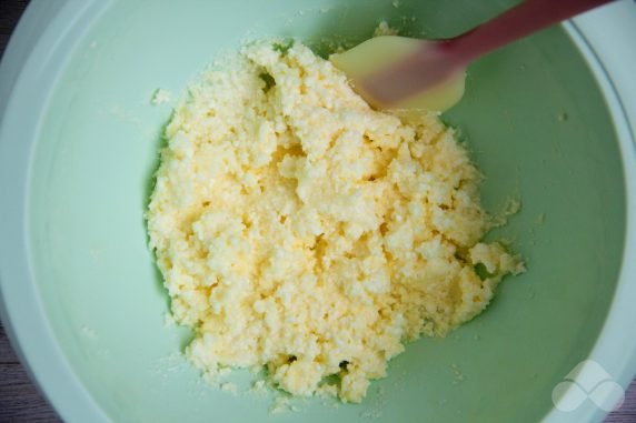 Творожное печенье на рисовой муке – фото приготовления рецепта, шаг 1