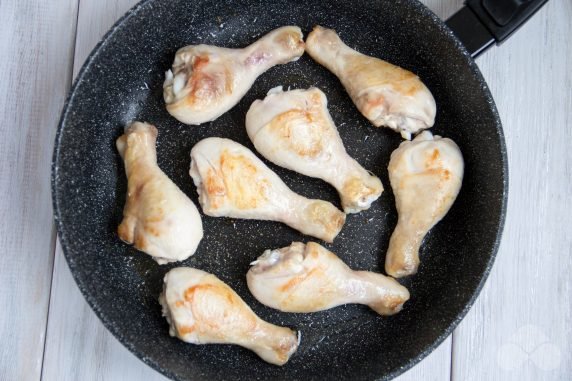 Куриные ножки терияки на сковороде – фото приготовления рецепта, шаг 1