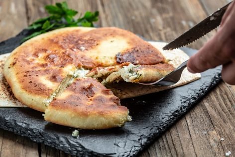 Хачапури рецепт приготовления в домашних условиях на сковороде с сыром