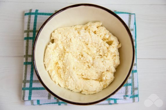 Низкокалорийное ПП печенье из творога – фото приготовления рецепта, шаг 1