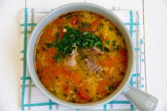 Суп харчо в домашних условиях – фото приготовления рецепта, шаг 6