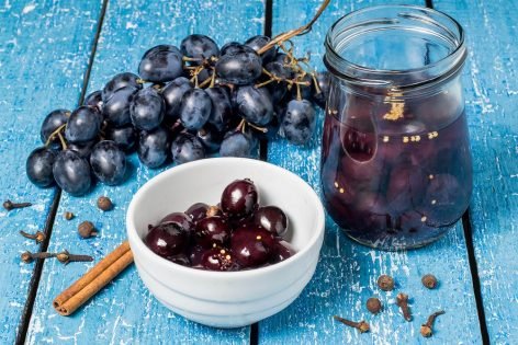 Виноград как маслины на зиму