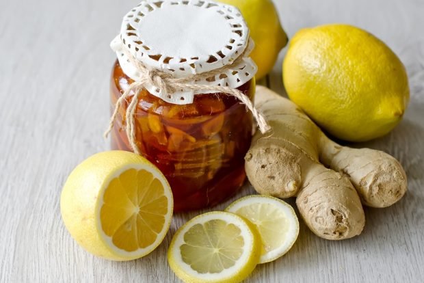 Имбирь с медом и лимоном на зиму