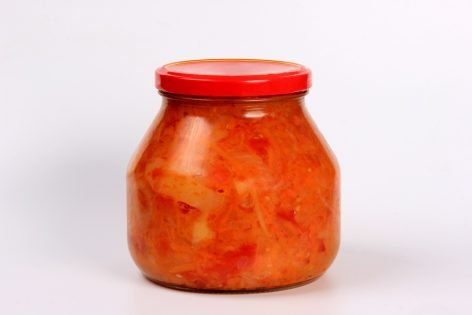 Лечо из кабачков с томатной пастой на зиму