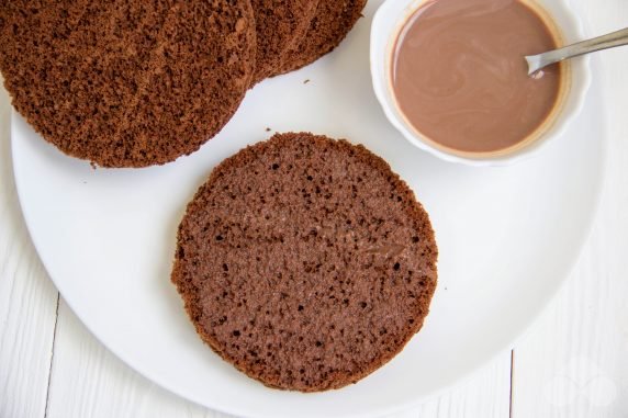 Шоколадный бенто-торт – фото приготовления рецепта, шаг 6