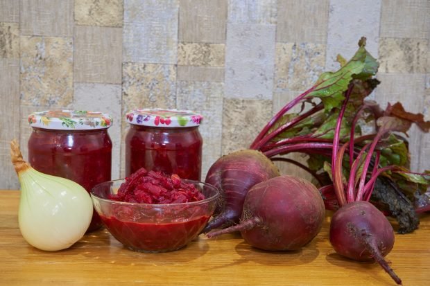 Borsch without cabbage in jars for the winter