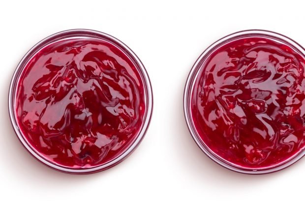 Cherry juice jelly