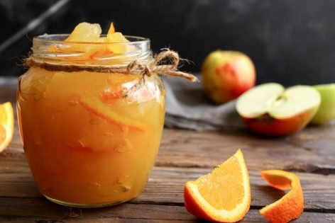 Прозрачное варенье из яблок с апельсином на зиму — лучшие рецепты дольками