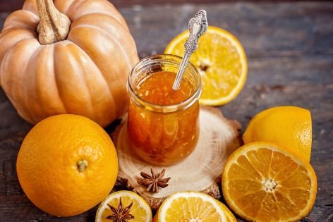 Варенье из тыквы с имбирем и апельсином