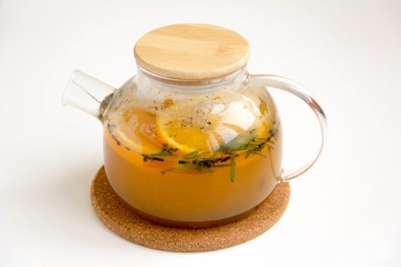Чай с розмарином и апельсином – фото приготовления рецепта, шаг 3