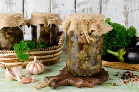 Баклажаны как грибы на зиму без стерилизации