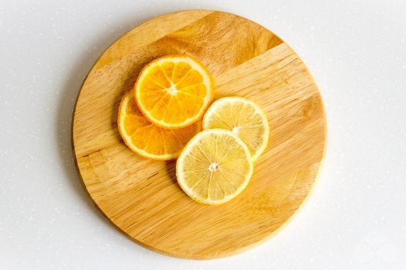 Чай с лимоном и апельсином – фото приготовления рецепта, шаг 1