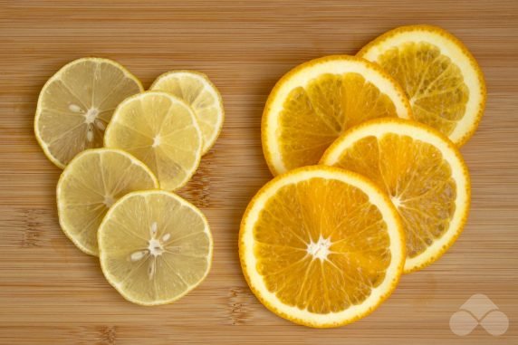 Чай с мятой, апельсином и лимоном – фото приготовления рецепта, шаг 1
