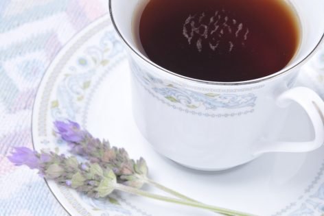 Чай с лавандой
