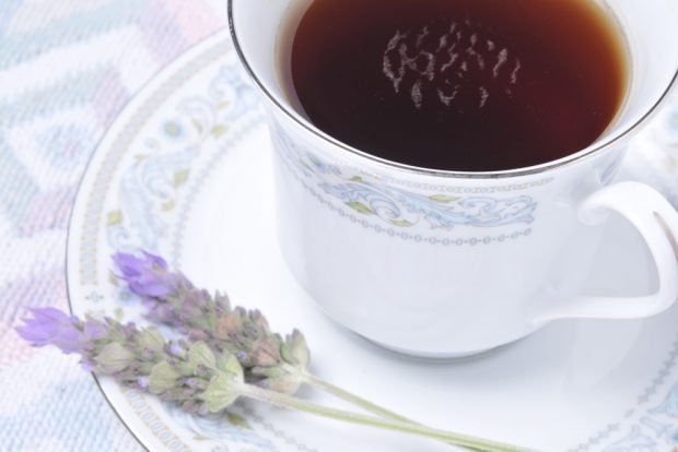 Tea with lavender