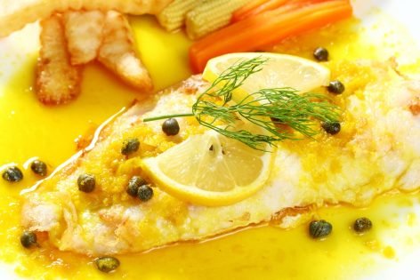 Лимонный соус к рыбе