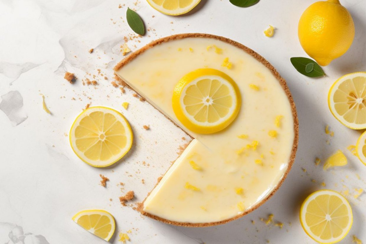 Лимонный чизкейк с маскарпоне без выпечки