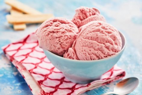 Ягодное мороженое в домашних условиях