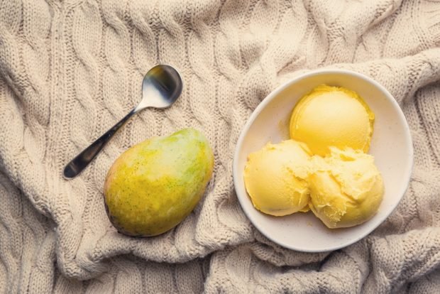 Мороженое из манго в домашних условиях