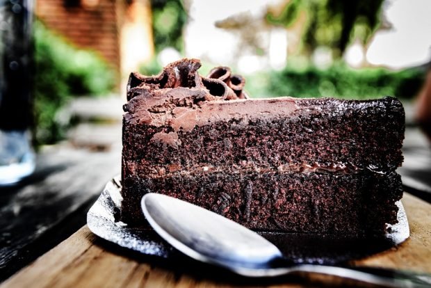 Шоколадный кето торт