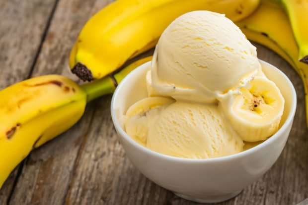 Простое банановое мороженое за 10 минут