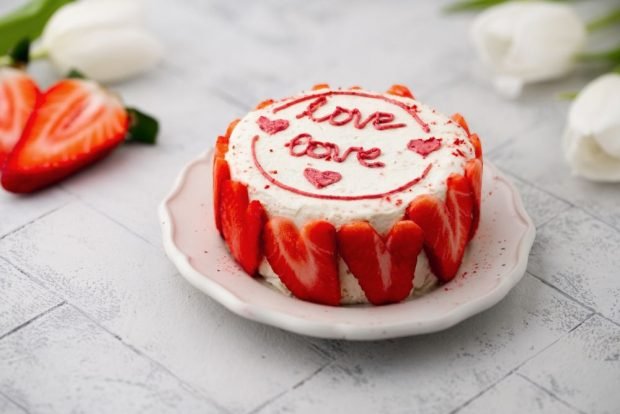 Торт на 14 февраля в виде сердца - простой рецепт с фото торта на День Валентина | Сегодня