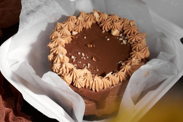 Бенто торт шоколад-вишня