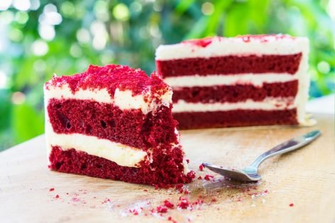 Торт Красный бархат на сковороде