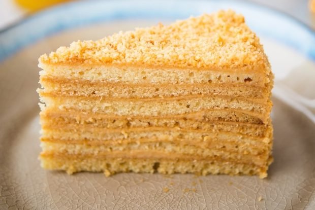 Бисквитный торт со сгущёнкой: рецепт с видео и фото | Меню недели