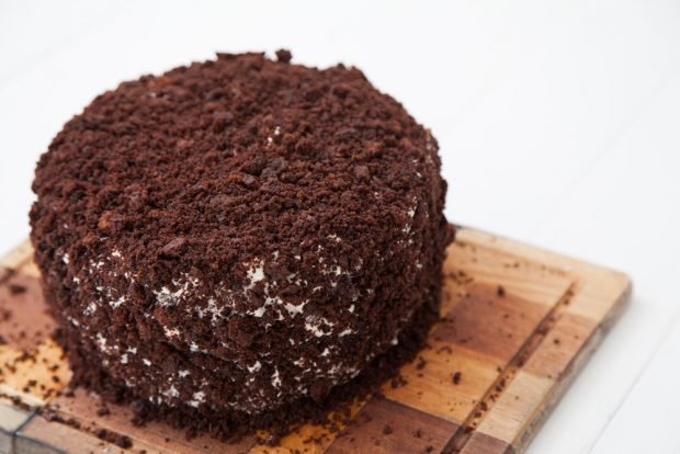 Торт Черный принц с вареньем рецепт с фото