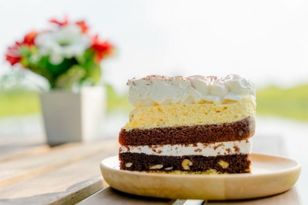 Королевский торт Дамский Каприз рецепт с фото пошагово