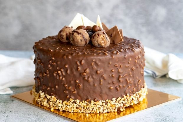 Рецепт Шоколадный десерт Ferrero Rocher