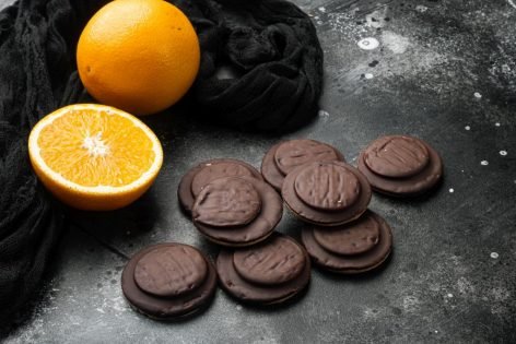 Печенье с апельсином и шоколадом