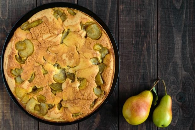 Рецепт шарлотки на кефире с яблоками в духовке