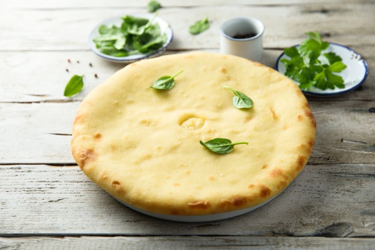 Как приготовить Настоящий осетинский пирог с картошкой и сыром рецепт пошагово