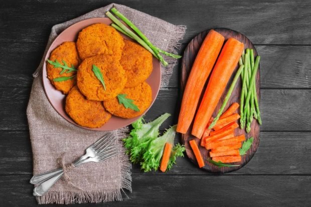 Как приготовить Классические морковные котлеты от Юлии Высоцкой рецепт пошагово