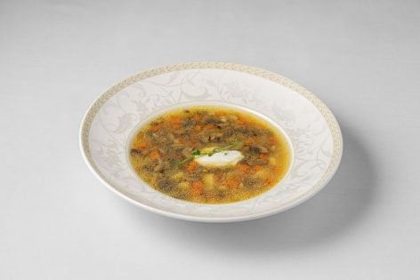 Суп из маринованных грибов