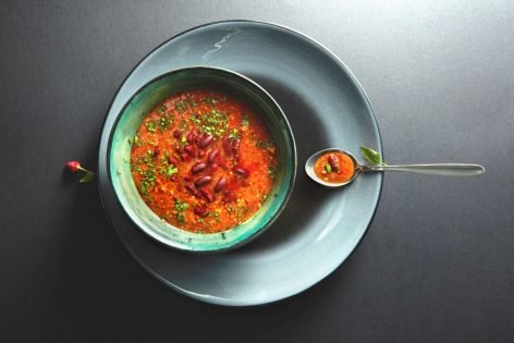 Фасолевый суп из красной фасоли