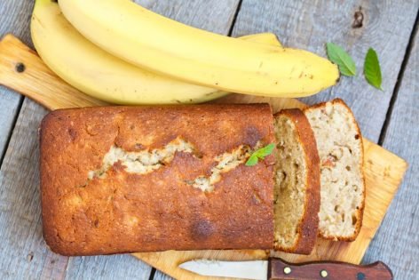 Банановый хлеб с рисовой мукой